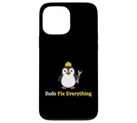 Carcasa para iPhone 13 Pro MAX Sudo Fix Everything Linux Administrador Programador del Sistema