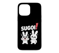 Carcasa para iPhone 13 Pro MAX Sugoi! Funny Chibi Anime Bunny Kawaii Manga Comedia