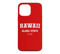 Carcasa para iPhone 13 Pro MAX Summer Hawaiian Islands (EST 1959) Hawaii Aloha State