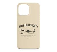 Carcasa para iPhone 13 Pro MAX Sunrise Running Coffee Miles Music Corredor de la mañana