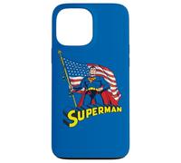 Carcasa para iPhone 13 Pro MAX Superman American Flag