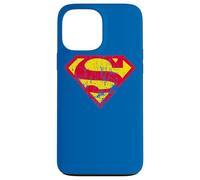 Carcasa para iPhone 13 Pro MAX Superman Classic Yello & Red Logo Distressed