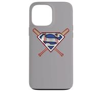 Carcasa para iPhone 13 Pro MAX Superman Crossed Bats