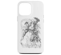 Carcasa para iPhone 13 Pro MAX Superman Pencil City To Space Sketch
