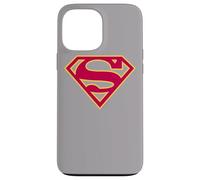 Carcasa para iPhone 13 Pro MAX Superman Red & Gold Shield Grey