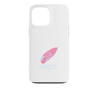 Carcasa para iPhone 13 Pro MAX Surf's Up Mano Dibujado Rosa Surfboard Ocean