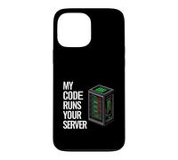 Carcasa para iPhone 13 Pro MAX SysAdmin Programmer My Code Runs Your Server