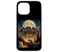 Carcasa para iPhone 13 Pro MAX Tarántula Gigante Luna Dark Fantasy Araña Gráfico