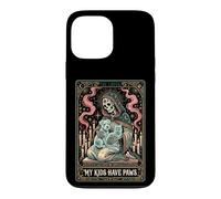 Carcasa para iPhone 13 Pro MAX Tarjeta de Tarot para Amantes de Las Mascotas con diseño de Esqueleto de My Kids Have