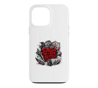 Carcasa para iPhone 13 Pro MAX Tatuaje De Tinta Y Runa Saga Viking Norse Raven
