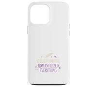 Carcasa para iPhone 13 Pro MAX TDAH Dark Academia Identidad Estudio Humor Amante Libro Vibes