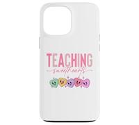 Carcasa para iPhone 13 Pro MAX Teaching Sweethearts Valentine Teacher Teaching Sweet Hearts