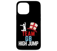 Carcasa para iPhone 13 Pro MAX Team GB High Jump Runner llega a casa Maratón Deportes