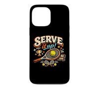 Carcasa para iPhone 13 Pro MAX Tenis Jugador Entrenador Amante Retro Vintage Serve It Up
