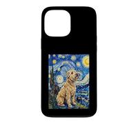 Carcasa para iPhone 13 Pro MAX Terrier de Trigo Noche Estrellada Van Gogh Dog Art