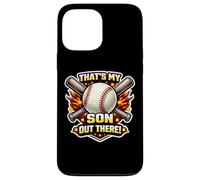 Carcasa para iPhone 13 Pro MAX That's My Son out There Orgulloso Baseball Dad Padre Mamá Mamá