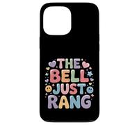 Carcasa para iPhone 13 Pro MAX The Bell Just Rang Clase de Humor Escolar |-
