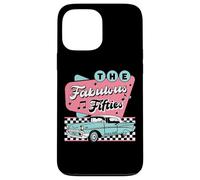 Carcasa para iPhone 13 Pro MAX The Fifties 1950s Car Music Checkerboard Rockabilly Sock Hop