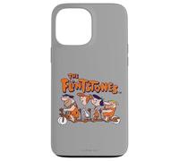 Carcasa para iPhone 13 Pro MAX The Flintstones Fred Wilma Betty Barney on Bike