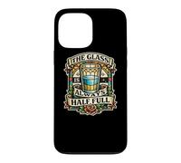 Carcasa para iPhone 13 Pro MAX The Glass Always Half Full de vitrales y atrapasoles