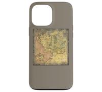 Carcasa para iPhone 13 Pro MAX The Lord of The Rings Middle Earth Map