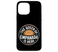 Carcasa para iPhone 13 Pro MAX The Queen of Empanada Is Here Food Mexican Cravings |-