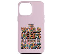Carcasa para iPhone 13 Pro MAX The World Needs All Kinds of Minds Puzzle Autism Awareness