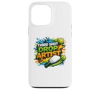 Carcasa para iPhone 13 Pro MAX Third Shot Drop Artista Pickleball Player Art