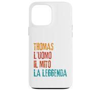 Carcasa para iPhone 13 Pro MAX Thomas L'Uomo Il Mito La Leggenda Festa di Compleanno