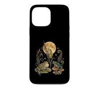 Carcasa para iPhone 13 Pro MAX Three Frogs Moon Vintage Amphibian Cottagecore Art