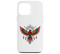 Carcasa para iPhone 13 Pro MAX Thunderbird Native American Tribal Art Niños Nativos para Niños