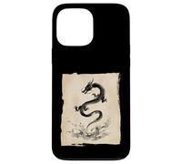 Carcasa para iPhone 13 Pro MAX Tinta Dragón Zen Flow Japonés Sumi Art