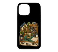 Carcasa para iPhone 13 Pro MAX Tiny Shelf Crew Miniatura Estantería de Libros, Pequeña Mesa