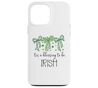 Carcasa para iPhone 13 Pro MAX Tis a Blessing to be Irish Blessings St Patricks Lucky Women