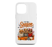 Carcasa para iPhone 13 Pro MAX Tis The Season Halloween Capybara Pumpkin Costume