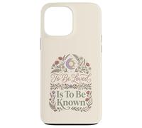 Carcasa para iPhone 13 Pro MAX To Be Loved Is To Be Known Retro Vintage Love Cita 1
