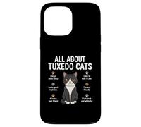 Carcasa para iPhone 13 Pro MAX Todo sobre Tuxedo Cats Funny Cat Lover Dueños de Mascotas