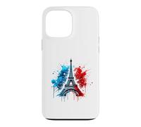 Carcasa para iPhone 13 Pro MAX Torre Eiffel: Icono de París Revisitado en Clave Street Art