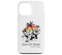 Carcasa para iPhone 13 Pro MAX Tortuga Boba Retro de Isle of Palms Sea Turtle Preservation, Carolina del Sur