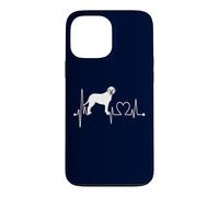 Carcasa para iPhone 13 Pro MAX TOSA Inu Dog My Heartbeat EKG Perros Mi Cardio