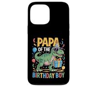 Carcasa para iPhone 13 Pro MAX Traje de Fiesta de cumpleaños Papa of The Dinosaur Squad Papa