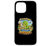 Carcasa para iPhone 13 Pro MAX Triceratops Mi Dinosaurio Favorito