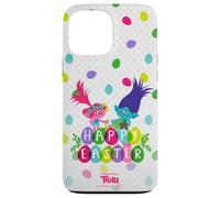 Carcasa para iPhone 13 Pro MAX Trolls Happy Easter with Poppy and Branch