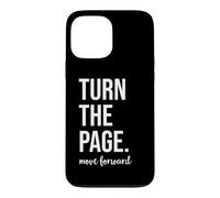 Carcasa para iPhone 13 Pro MAX Turn The Page Book Lover Just One More Chapter Move Forward