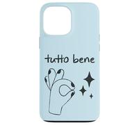 Carcasa para iPhone 13 Pro MAX Tutto Bene - Cita del Gesto de la Mano Italiana Italia