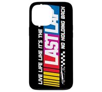 Carcasa para iPhone 13 Pro MAX Última Vuelta: Coches de Carreras, Deportes de Motor, Carreras, Amantes de la Velocidad
