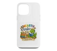 Carcasa para iPhone 13 Pro MAX Unearth a Story Summer Library Reading 2026 Dinosaur Prize