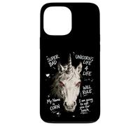 Carcasa para iPhone 13 Pro MAX Unicornio Ojos Rojos Mal Estilo Callejero Vibraciones