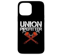 Carcasa para iPhone 13 Pro MAX Union Pipefitter Plomero Plomería Journeyman Steamfitter