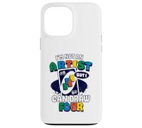 Carcasa para iPhone 13 Pro MAX Uno - No Soy un Artista Pero Puedo Dibujar Cuatro